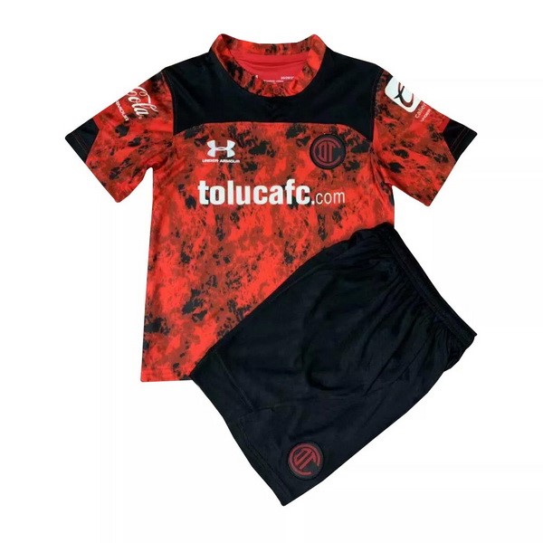 Camiseta Toluca Niño 1st 2020-2021 Rojo